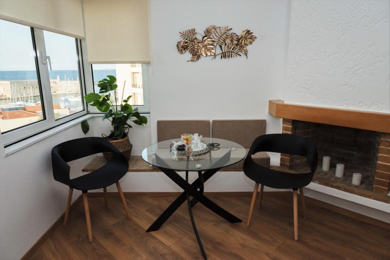 Koules Sea View City Apartment Kandiye Dış mekan fotoğraf