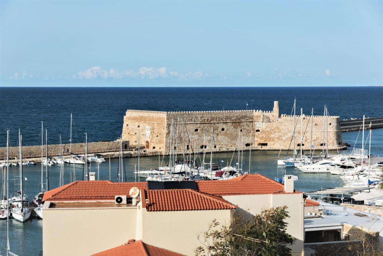 Koules Sea View City Apartment Kandiye Dış mekan fotoğraf
